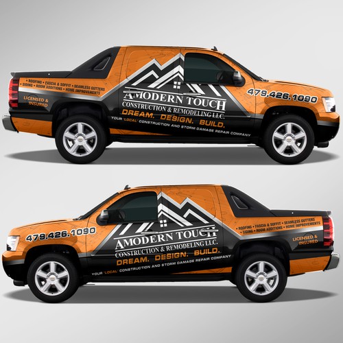 Design a Truck Wrap Design by Lumina CreAtive