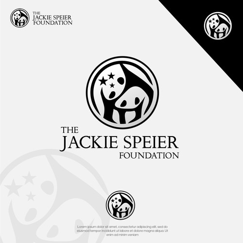 Logo for a foundation focused on bringing women and children our of poverty Design by davidfern