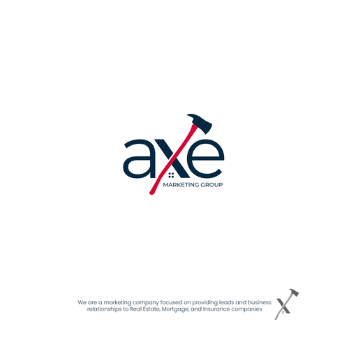 aXe Marketing Group needs a cool and creative logo Design by ✅ dot