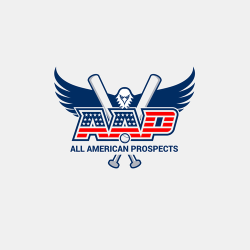 All American Prospects Baseball logo design! Design by XarXi