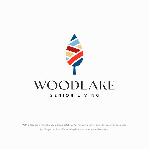 Create an Iconic Logo for Our Senior Living Community - Woodlake Estates Senior Living Design by gilcahya