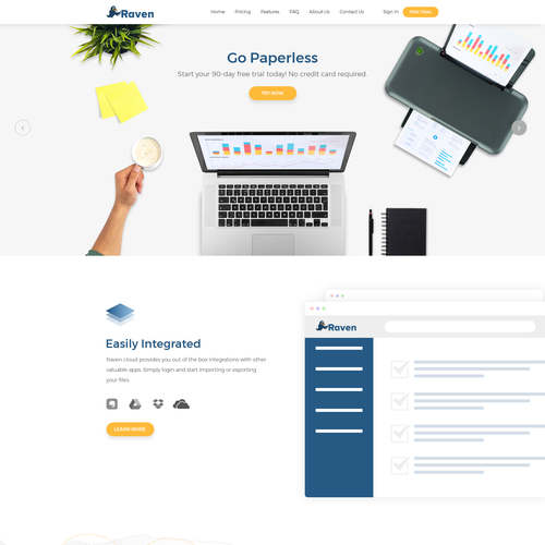 Create an AWESOME home page Design by boldyou