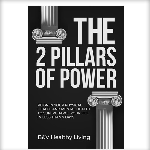 2 Pillars of Power book cover design to grab attention Design by N&N Designs