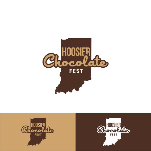 Hoosier Chocolate Fest Logo Design by mekanin