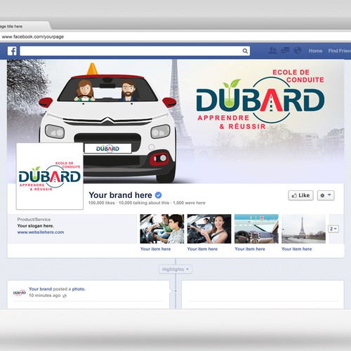 Facebook cover contest entry by Jose Antonio Varela