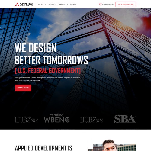 Designs | AD WordPress Template | WordPress theme design contest