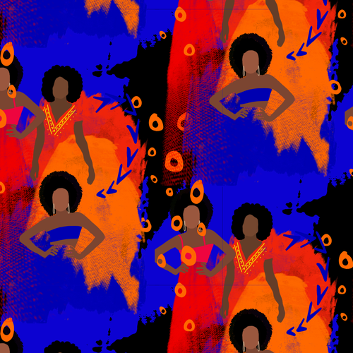 Apparel/Textile Designs - Women of Color Inspired Designs Design by ash00 Designs