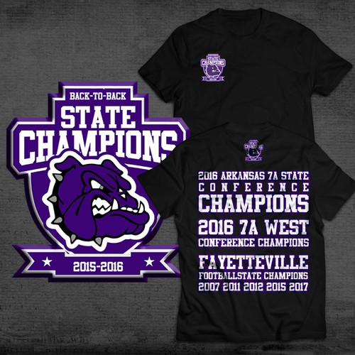 High school football championship tshirt, T-shirt contest