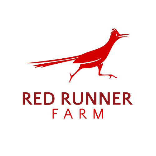 Create a roadrunner logo for Red Runner Farm Design by Shinita