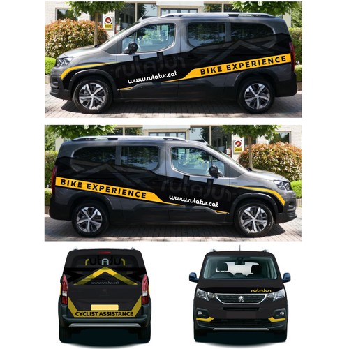 Car, truck or van wrap contest entry by toilter