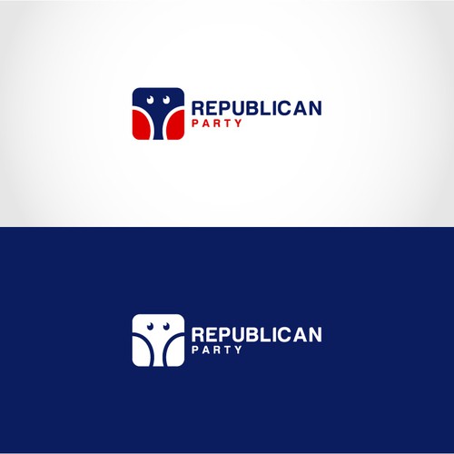 The American Political Parties Need a Logo Re-Design! Design by gnrbfndtn