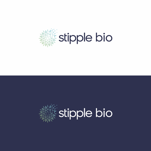 Design a logo for a biotech that uses "molecular stippling" to map out cancer's vulnerabilities Design by immortal™