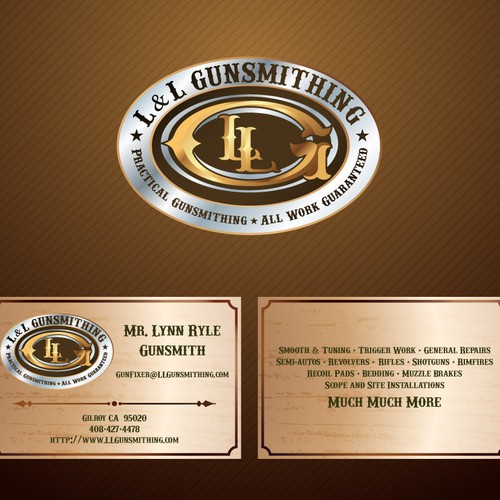 Design di Gunsmith needs New Logo & Business Card Design di locknload