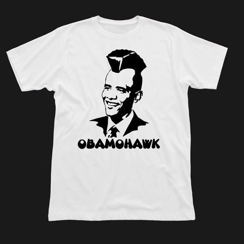 t-shirt design for Obamohawk, Obamullet, Frobama and NachObama Design von chetslaterdesign