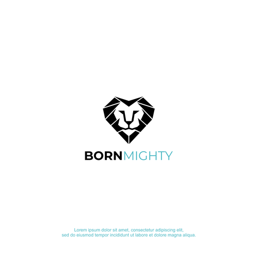 Bring “Born Mighty” Logo and Social To The Masses! Design by BALAKOSA std