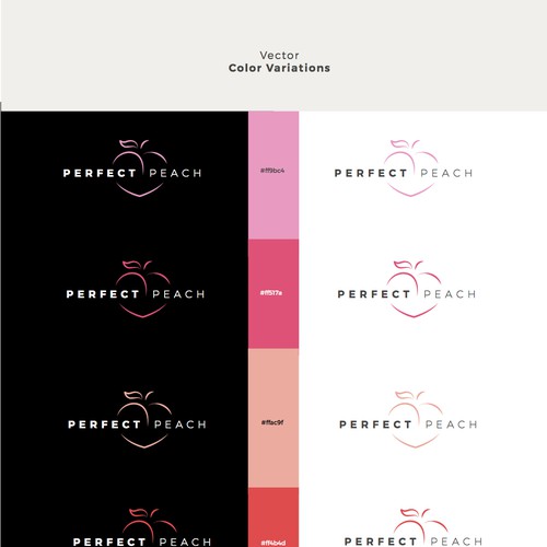 BIG PRIZE $$ Design a "Perfect Peach" fitness logo for an online retail company! Design by Renata Lisboa