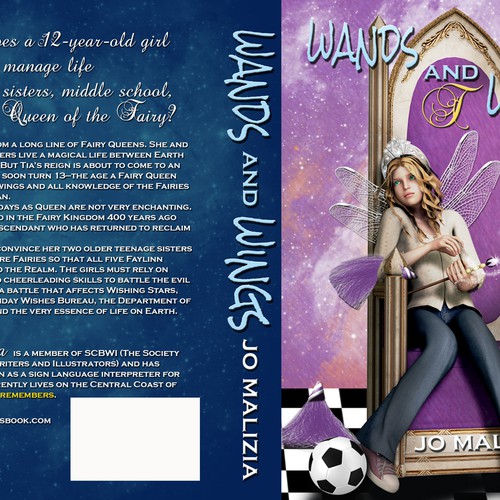 Jo Malizia needs a new book or magazine cover Design por DHMDesigns