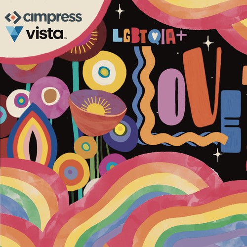 Virtual backgrounds for PRIDE month (multiple winners) Diseño de Emgras