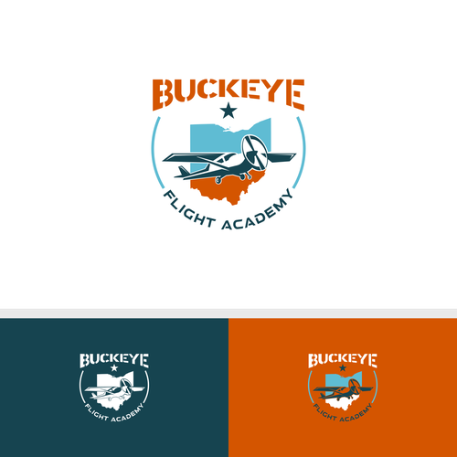 Design Flight School logo design por Astart