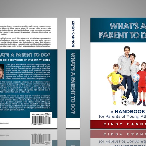 Book Cover for:   'What's A Parent To Do?"  The Handbook for Parents of Young Athletes Design by Chris Arrow