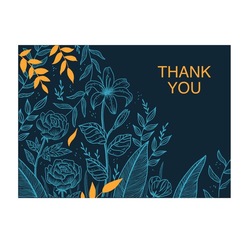 Thank you card design Design von fitriandhita