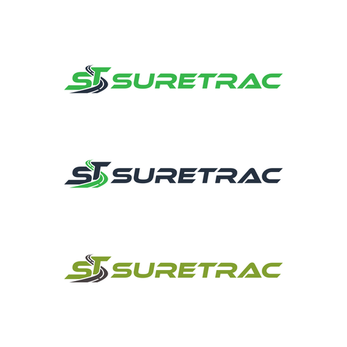 Suretrac Logo Design by uwaisalqarni