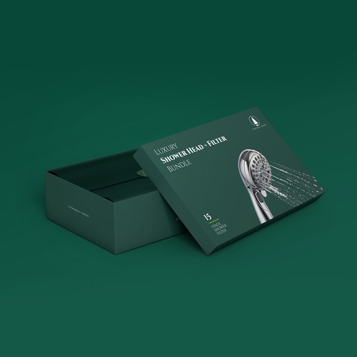 EverGreen + Maker Shower bundle pack box Design by Adii23