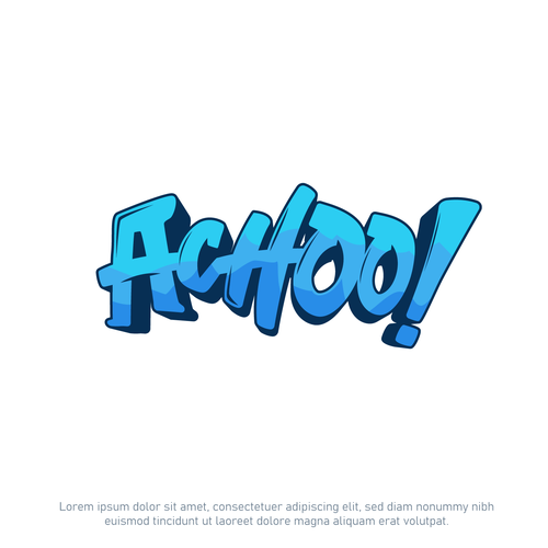 Unleash Your Creativity: Design a Street Art-Inspired Logo for Achoo! Tissues. Design by Dynamic Designs Pk
