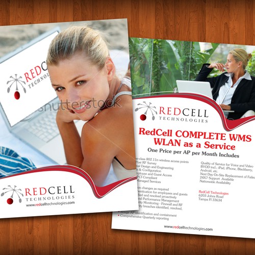 Create Product Brochure for Wireless LAN Offering - RedCell Technologies, Inc. Design von Rudvan