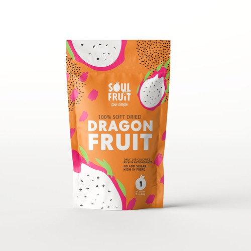 eye-catching packaging design for new health food product Design by AnaHola