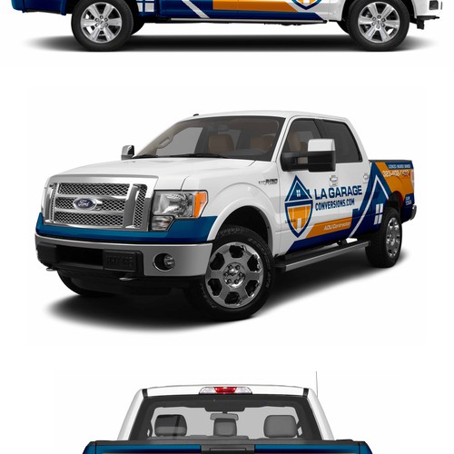 Designs Wrap my truck and trailer Car, truck or van wrap contest
