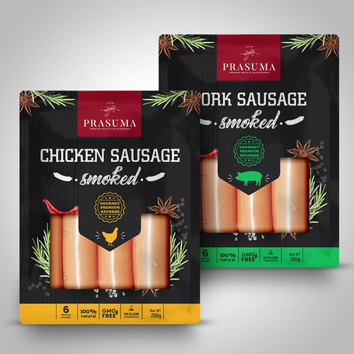 Packaging Re-Design for Silva Sausage! - The Creative Pack