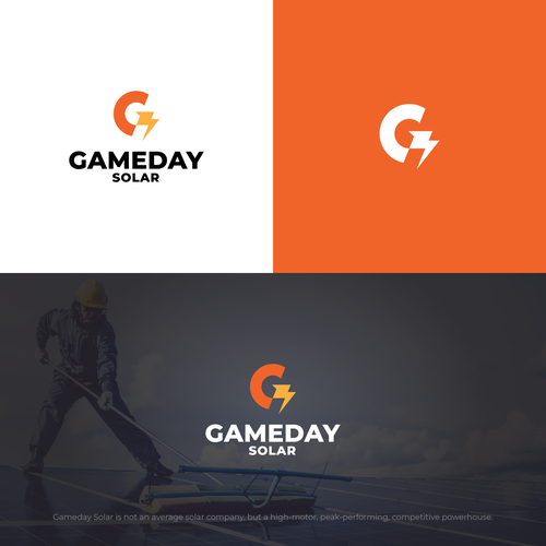 Gameday Solar logo contest Design by Man632