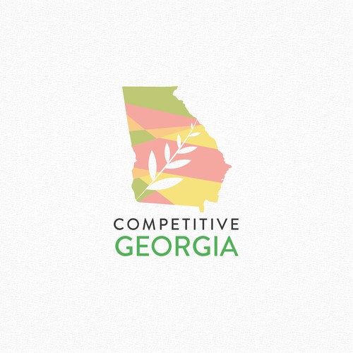 Create a logo using the state of GA as the main image underlying the
economic strength of diversity Design by Jilldreamer