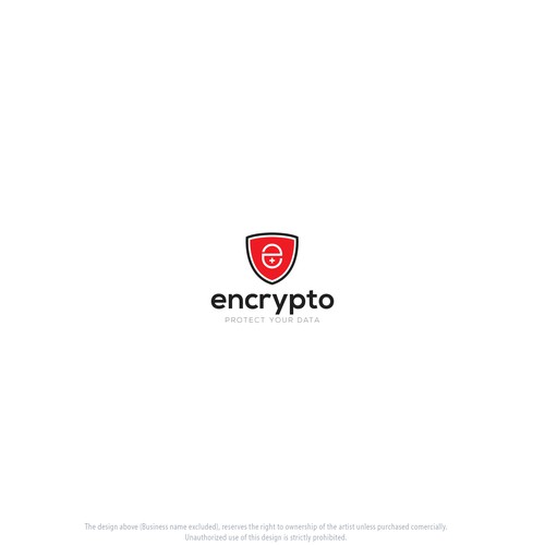 Swiss hosted secure doc storage Encrypto.com needs logo and brand built Design by APP Designs