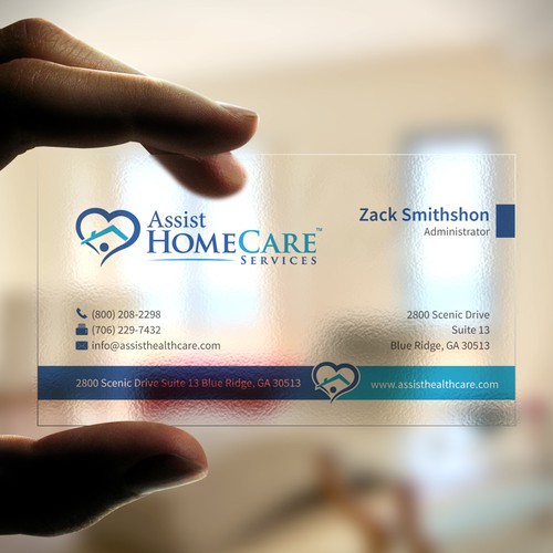 Business Card for Home Health Agency Design by AkGraphicsSolutions