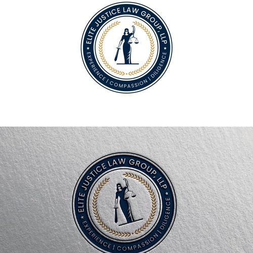 Elite Justice Law Group needs an empowering logo! Design by Metaworlddesigns