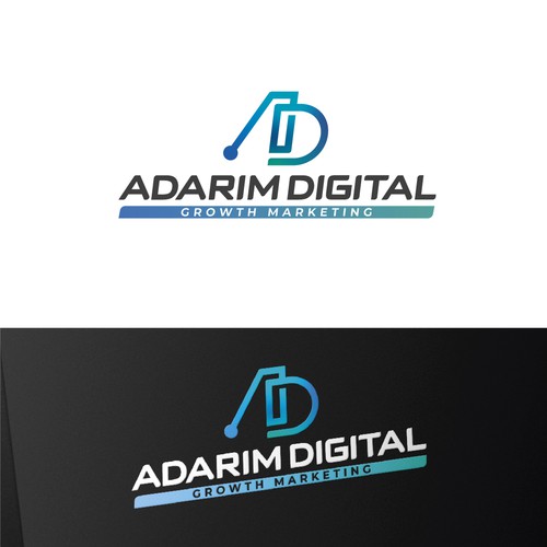 Design a logo for "adarim digital" - Digital Marketing Agency Design by Digitalum