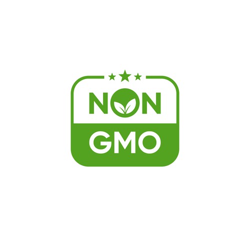 Food Packaging NON-GMO Logo Design by Midas™ Studio`s