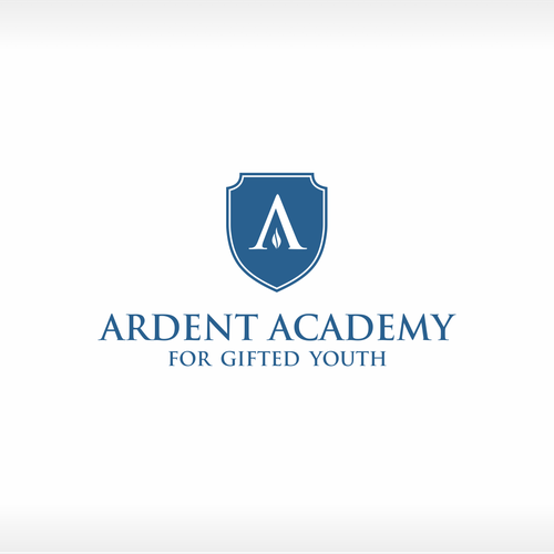 Create a new logo for Ardent Academy, a K-12 STEM education startup (science, technology, engineering and math) Design by ToUn