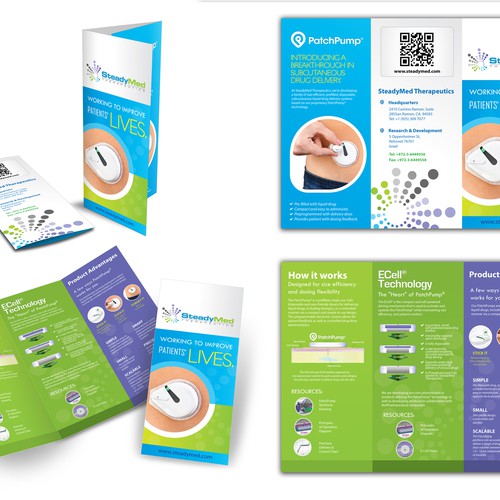 Designs | New brochure design wanted for SteadyMed Therapeutics ...