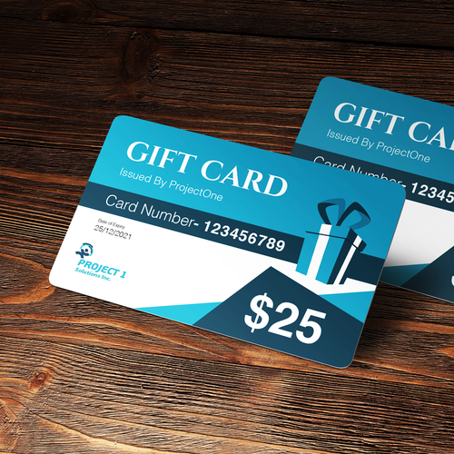 Universal Gift Card (for many merchants) Design by DesignMoment