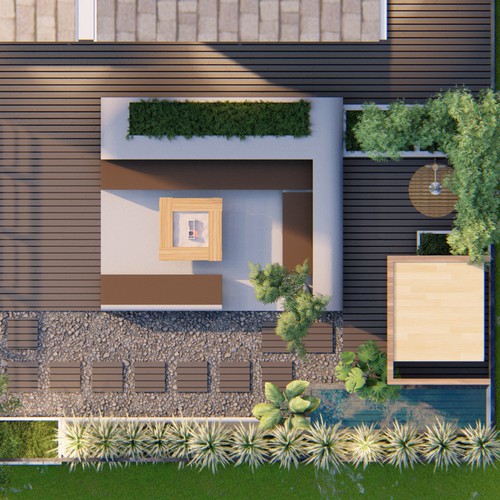 Ideation: Roof Top Terrace Design by BenTō.