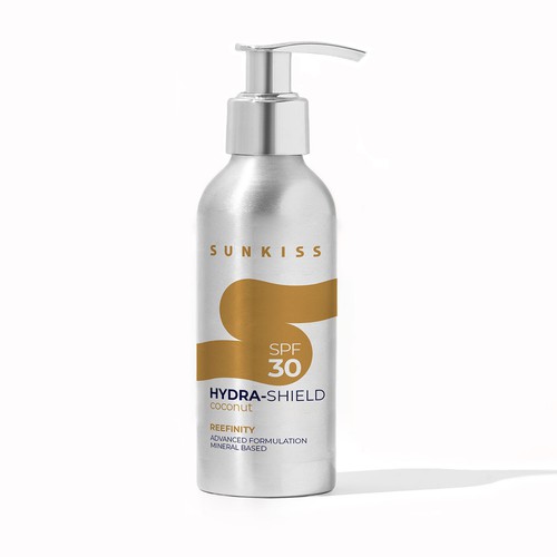 Luxury Sunscreen Label Design by bilyanas