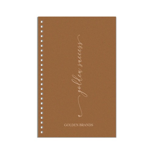 Inspirational Notebook Design for Networking Events for Business Owners Design by jkookie
