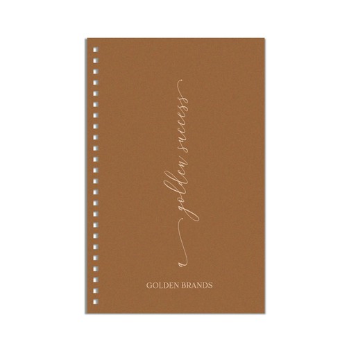 Inspirational Notebook Design for Networking Events for Business Owners Design by deluluillu