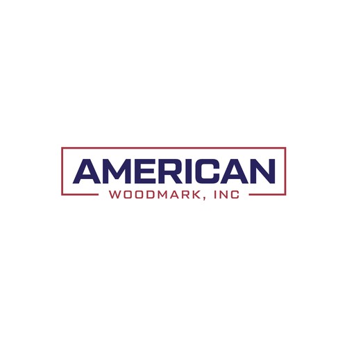 Design American Woodwork news a new logo di AD-99™