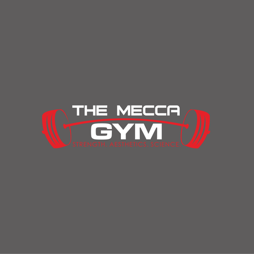 The mecca gym. strength. aesthetics. science., concursos de Logotipos