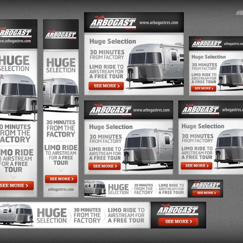 Arbogast Airstream needs a new banner ad Design von DataFox