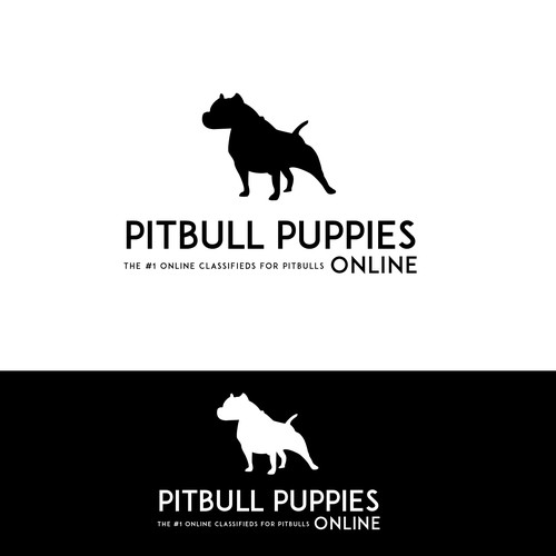 CREATE A VERY SIMPLE PITBULL OUTLINE LOGO | Logo design contest